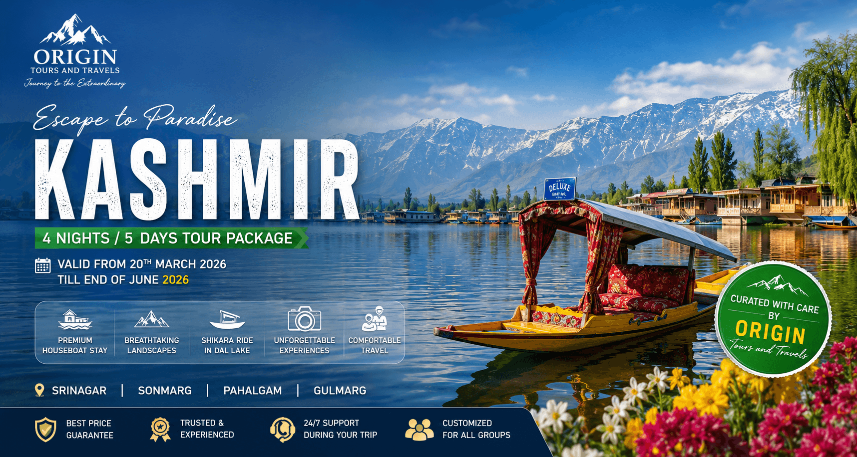 Kashmir Delight Tour